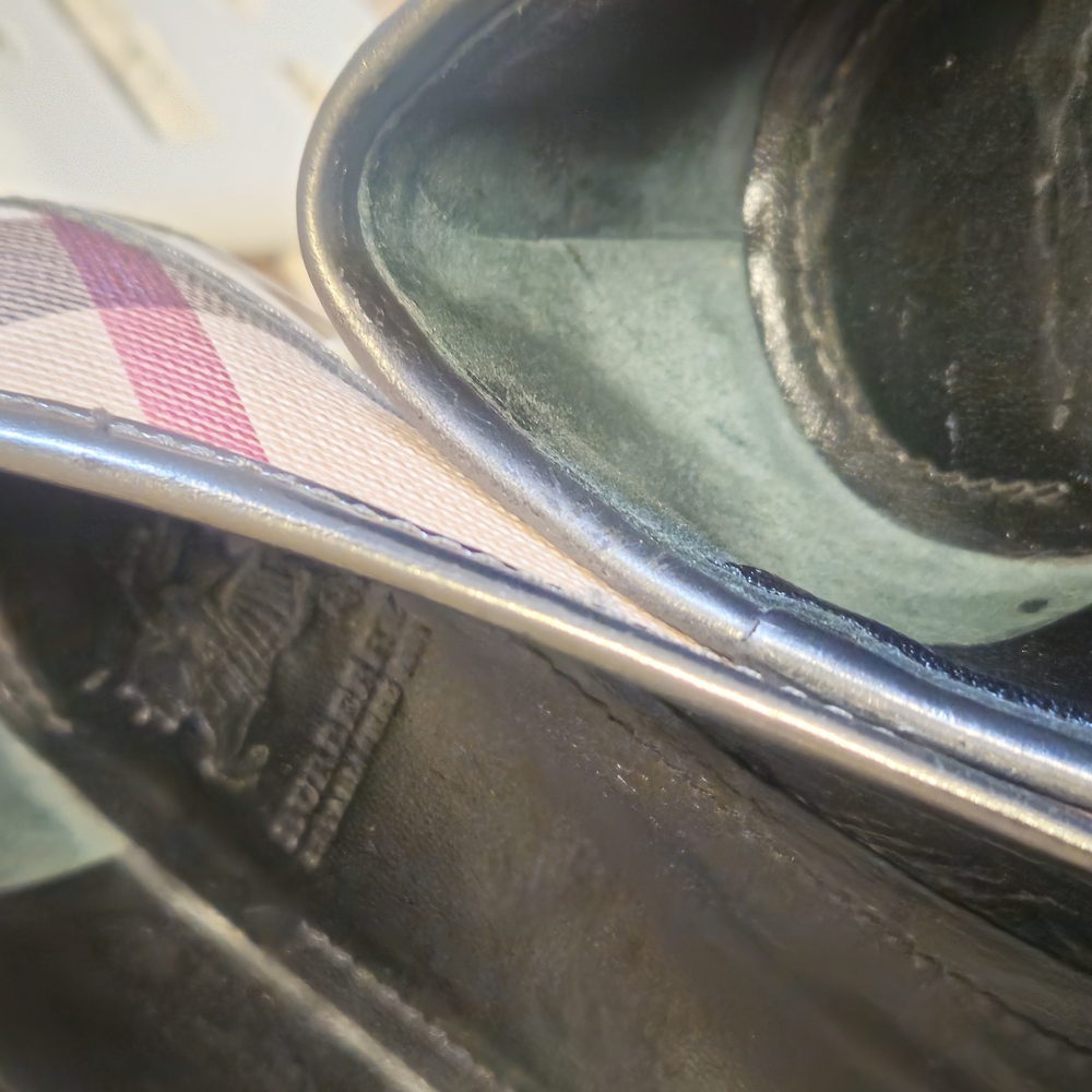 Burberry Checkered Ballet Flats (Sold) - Picture 6 of 10